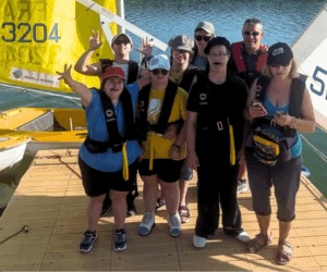 Activité bateau adultes handicapés avec la maison perce neige