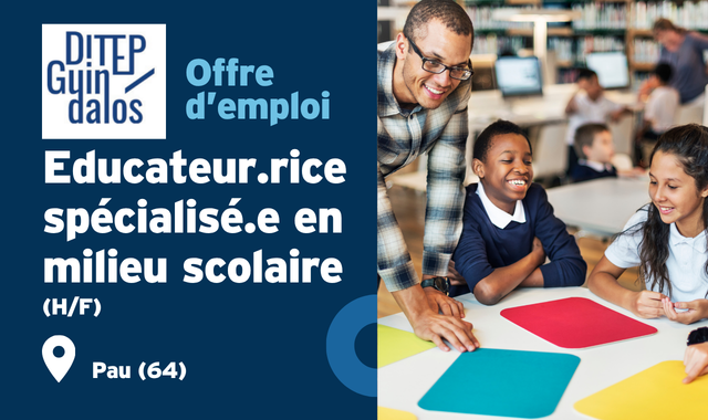 job-educateur spécialisé en milieu scolaire