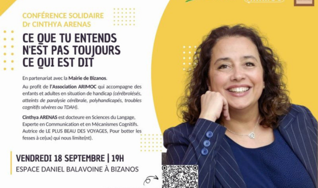 Conférence Cinthya Arenas